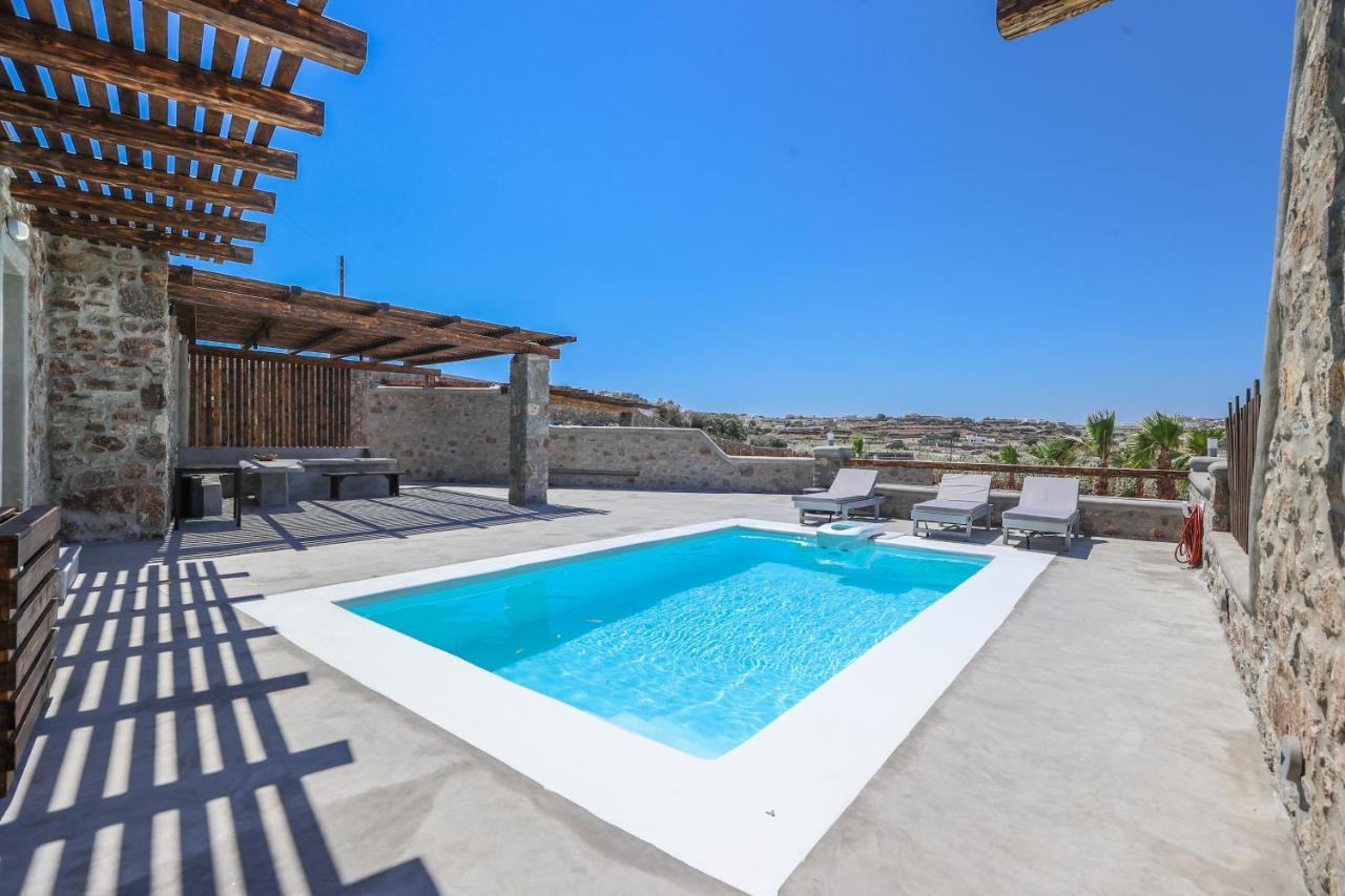 The George Villas With Private Pool, Close To Mykonos Town - Chora Esterno foto
