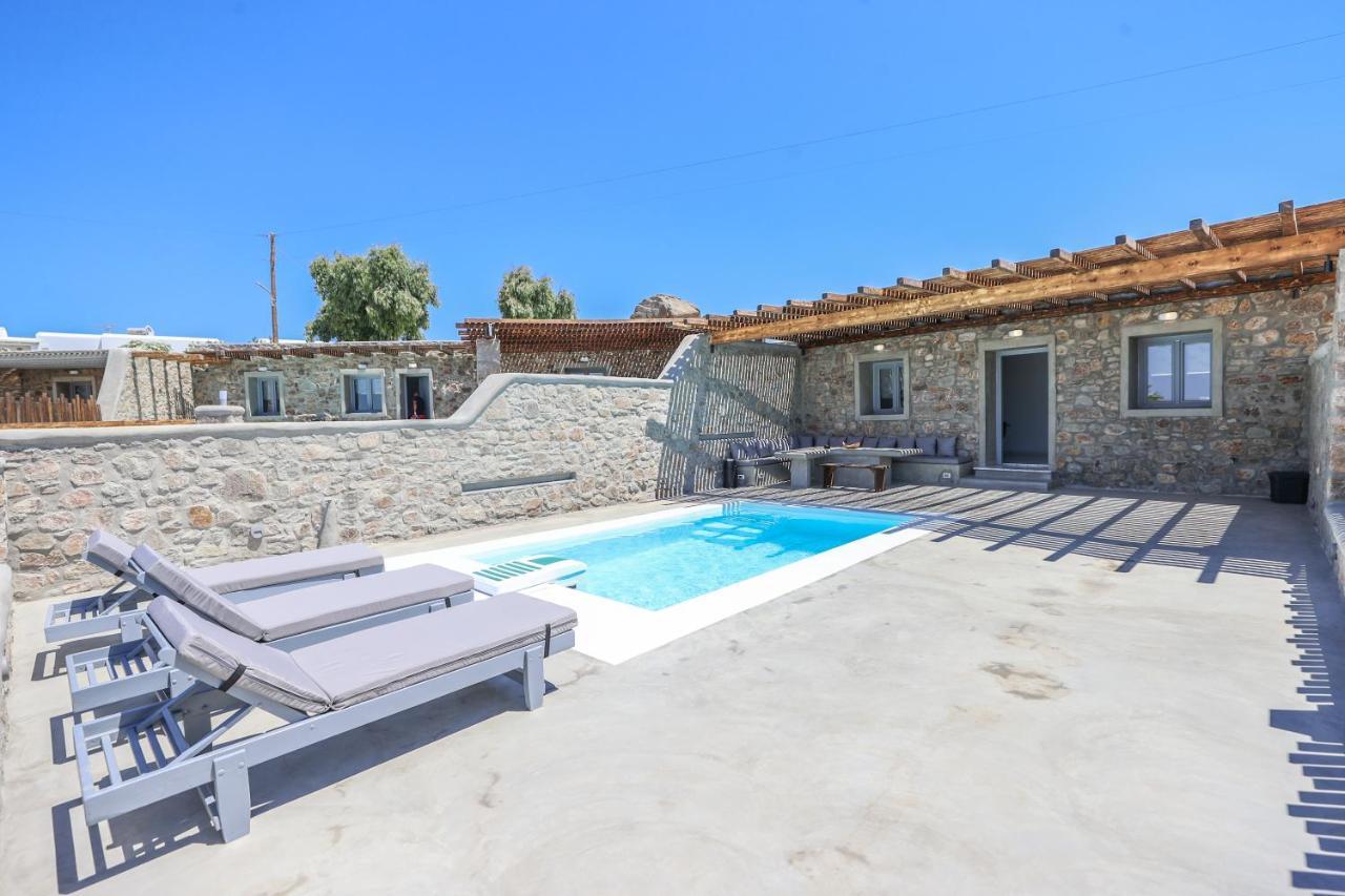 The George Villas With Private Pool, Close To Mykonos Town - Chora Esterno foto