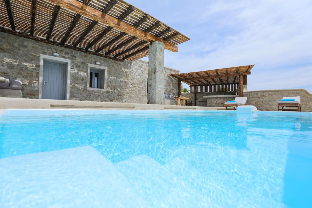 The George Villas With Private Pool, Close To Mykonos Town - Chora Esterno foto